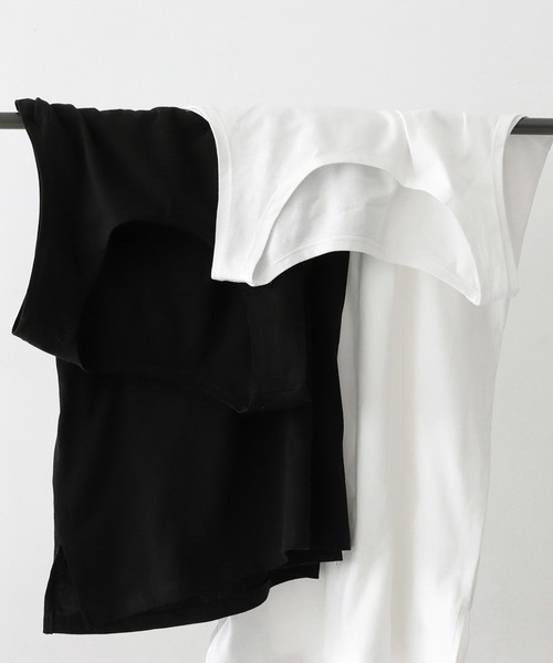 antiqua(アンティカ)の「綿100%タンクトップ(タンクトップ・メンズ・ブラック/オフホワイト/オレンジ/杢グレー/ベージュ系その他/ブラウン系その他/ブルー系その他/カーキ系・M/L/L/XL)」の20枚目の写真