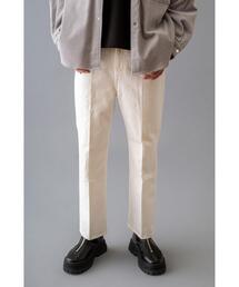 MONKEY TIME | ＜monkey time＞ WHITE KATURAGI BACK SLIT TROUSER/バックスリットトラウザーズ(デニムパンツ)