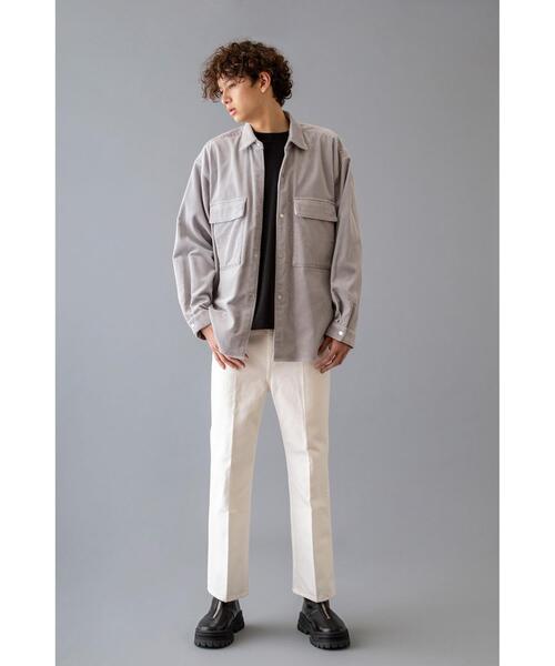 MONKEY TIME（モンキータイム）の「＜monkey time＞ WHITE KATURAGI BACK SLIT TROUSER/バックスリットトラウザーズ（デニムパンツ・メンズ・ホワイト・LARGE/SMALL/MEDIUM）」の13枚目の写真