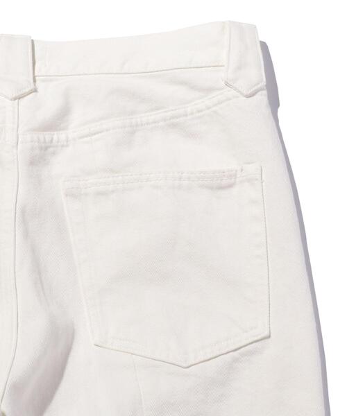 MONKEY TIME（モンキータイム）の「＜monkey time＞ WHITE KATURAGI BACK SLIT TROUSER/バックスリットトラウザーズ（デニムパンツ・メンズ・ホワイト・LARGE/SMALL/MEDIUM）」の4枚目の写真