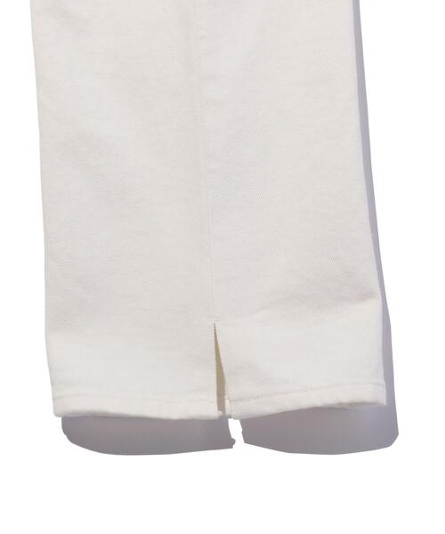 MONKEY TIME（モンキータイム）の「＜monkey time＞ WHITE KATURAGI BACK SLIT TROUSER/バックスリットトラウザーズ（デニムパンツ・メンズ・ホワイト・LARGE/SMALL/MEDIUM）」の7枚目の写真