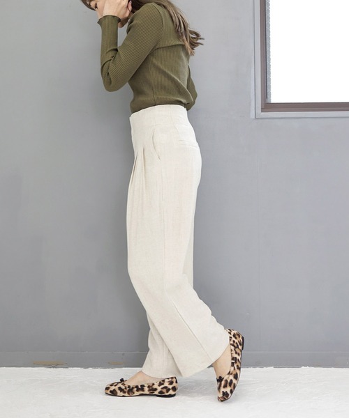 SESTO（セスト）の「グロッシーサテンのスクエアトゥバレエシューズパンプス（バレエシューズ・レディース・パイソン/ブラウン/ブラウン系その他/グレイッシュベージュ/カーキ/ゼブラ/レオパード/ブラック・23.5cm/24.0cm/25.5cm/23.0cm/22.5cm/24.5cm/22.0cm）」の17枚目の写真