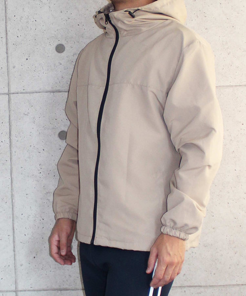 SHISKY（シスキー）の「撥水加工 マウンテンパーカー ジャケット（マウンテンパーカー・メンズ・チャコール/ブラック/レッド/ベージュ/ネイビー/オフホワイト・M/XL/L）」の9枚目の写真