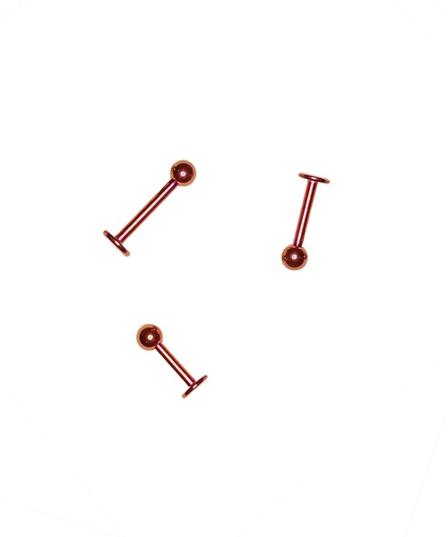 MORPH（モルフ）の「MORPH モルフ ラブレット ボディーピアス 14ゲージ 6mm~12mm（ピアス（片耳用）・レディース・ピンク・6/8/10/12）」の2枚目の写真