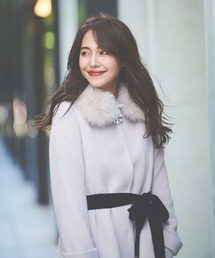 LAISSE PASSE（レッセパッセ）｜ステンカラーコート（ピンク系）一覧