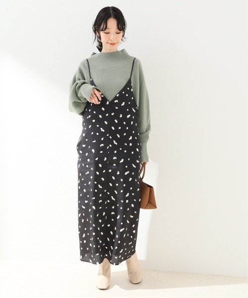 セール アニマルドットキャミワンピース 手洗い可能 ワンピース ワンピース Slobe Slobe Iena スローブイエナ のファッション