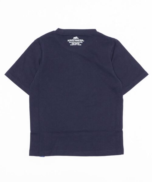 KRIFF MAYER Kid's Collection（クリフメイヤーキッズコレクション）の「LUCK楽TEE(マーくん)（Tシャツ/カットソー・キッズ・サックスブルー/ネイビー/オフホワイト・120/140/160/150/130/170）」の4枚目の写真