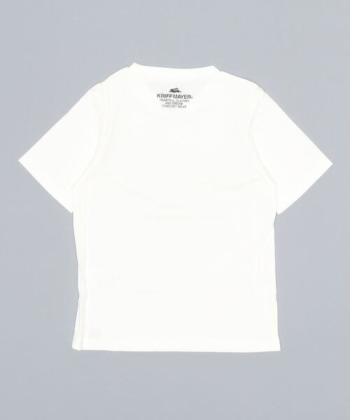 KRIFF MAYER Kid's Collection（クリフメイヤーキッズコレクション）の「LUCK楽TEE(マーくん)（Tシャツ/カットソー・キッズ・サックスブルー/ネイビー/オフホワイト・120/140/160/150/130/170）」の6枚目の写真