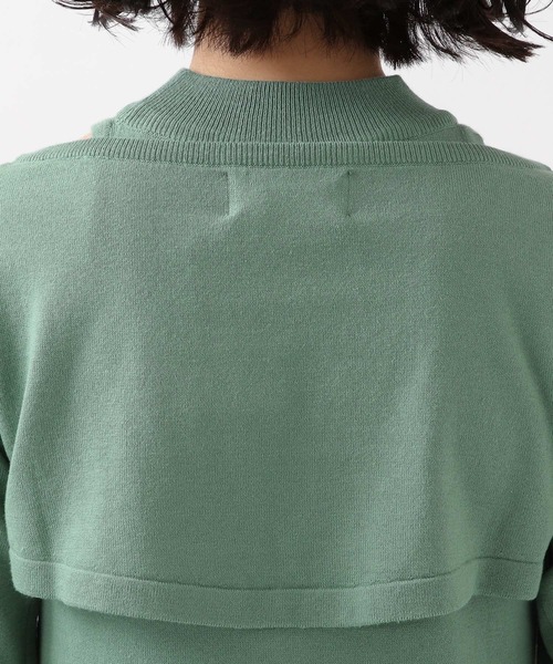 ROCKET x LUNCH（ロケットアンドランチ）の「ROCKET×LUNCH／レイヤーロングワンピース　2932513（ワンピース・レディース・ブラック/セージグリーン・SMALL）」の5枚目の写真