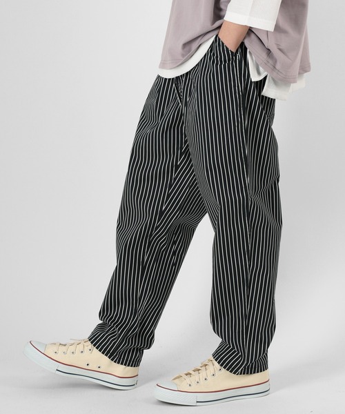 BEN DAVIS(ベンデイビス)の「【BEN DAVIS/ベンデイビス】ペインターパンツ ワークパンツ シェフパンツ イージーパンツ スケーターパンツ(チノパンツ・メンズ・ブルーグレー/ブラック系その他/ストライプ/キナリ/ブラック/ベージュ・S/M/L/XL)」の11枚目の写真