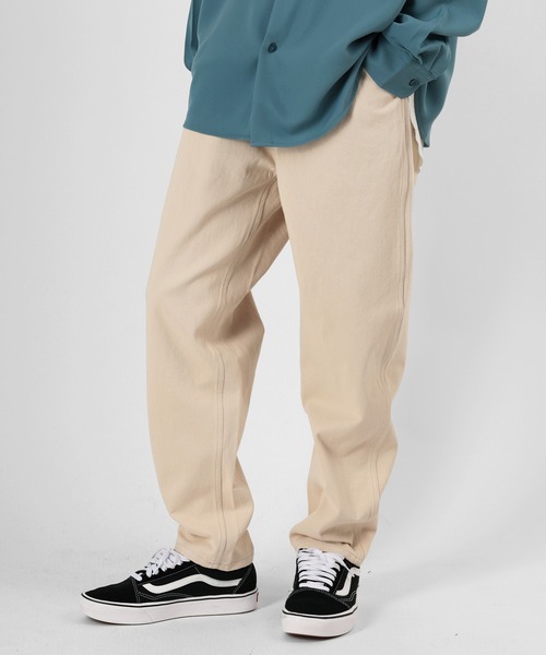 BEN DAVIS(ベンデイビス)の「【BEN DAVIS/ベンデイビス】ペインターパンツ ワークパンツ シェフパンツ イージーパンツ スケーターパンツ(チノパンツ・メンズ・ブルーグレー/ブラック系その他/ストライプ/キナリ/ブラック/ベージュ・S/M/L/XL)」の9枚目の写真