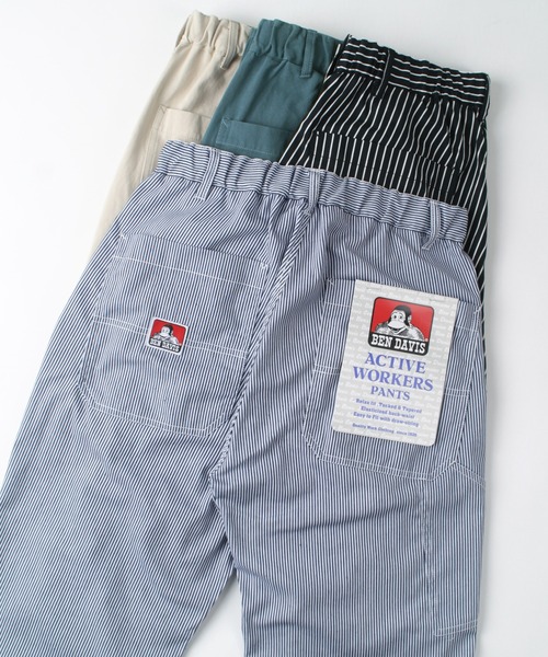 BEN DAVIS(ベンデイビス)の「【BEN DAVIS/ベンデイビス】ペインターパンツ ワークパンツ シェフパンツ イージーパンツ スケーターパンツ(チノパンツ・メンズ・ブルーグレー/ブラック系その他/ストライプ/キナリ/ブラック/ベージュ・S/M/L/XL)」の16枚目の写真