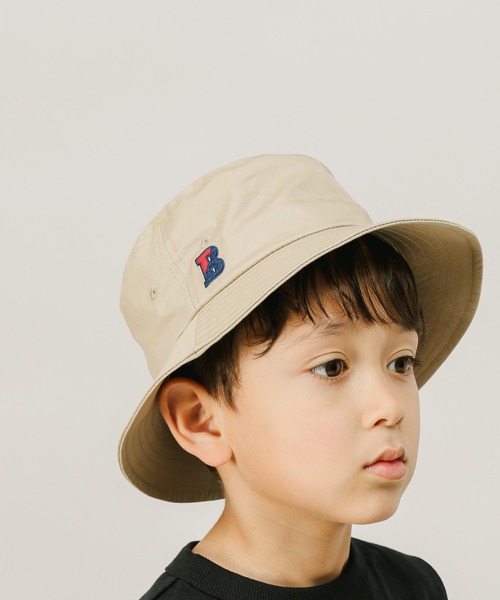 Champion（チャンピオン）の「【Champion(チャンピオン）】バケットハット(KIDS)（ハット・キッズ・ベージュ/ブラック・FREE）」の4枚目の写真