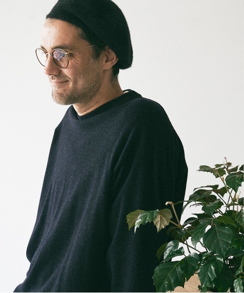 unfil アンフィル / superfine merino sweater スーパーファインメリノ