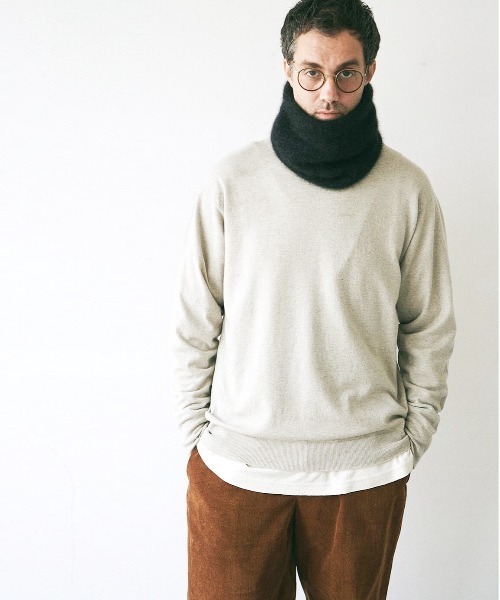 unfil アンフィル / superfine merino sweater スーパーファインメリノ
