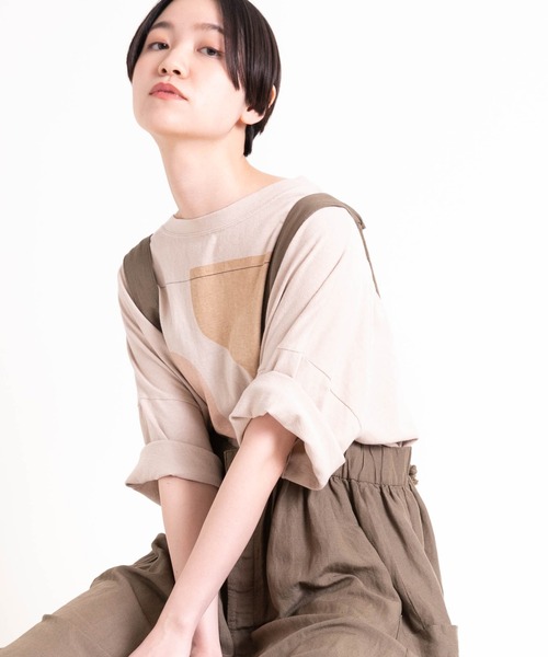 RNA-N(アールエヌエーエヌ)の「O0641 リネンギャザーサロペット(サロペット/オーバーオール・レディース・カーキ/ブラック/キャメル・MEDIUM)」の17枚目の写真