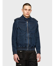 DIESEL | SS21 メンズ デニム ジャケット ジョグジーンズ(デニムジャケット)
