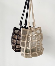 AS KNOW AS PINKY | ヌーディメッシュバッグ(ショルダーバッグ)