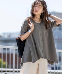 coen | 2WAYドレープチュニックカットソー(チュニック)