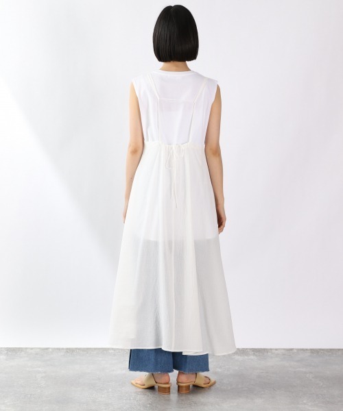 LOWRYS FARM(ローリーズファーム)の「レイヤードキャミ2Pワンピース 948591(ワンピース・レディース・ブラック/ダークブラウン/パープル/アイボリー・FREE)」の21枚目の写真