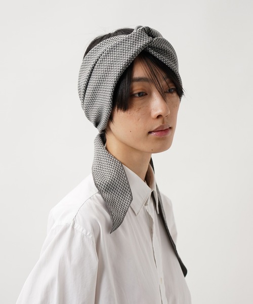 La Maison de Lyllis（メゾンドリリス）の「BERBERE ベルベル / La Maison de Lyllis 2213009 メゾンドリリス/ ターバン（ヘアバンド・レディース・ブラック/ブラウン/オレンジ・FREE）」の6枚目の写真