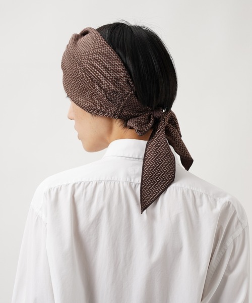 La Maison de Lyllis（メゾンドリリス）の「BERBERE ベルベル / La Maison de Lyllis 2213009 メゾンドリリス/ ターバン（ヘアバンド・レディース・ブラック/ブラウン/オレンジ・FREE）」の11枚目の写真