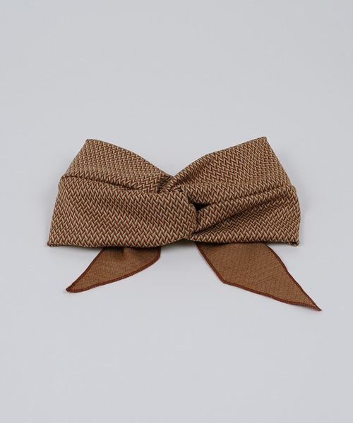 La Maison de Lyllis（メゾンドリリス）の「BERBERE ベルベル / La Maison de Lyllis 2213009 メゾンドリリス/ ターバン（ヘアバンド・レディース・ブラック/ブラウン/オレンジ・FREE）」の17枚目の写真