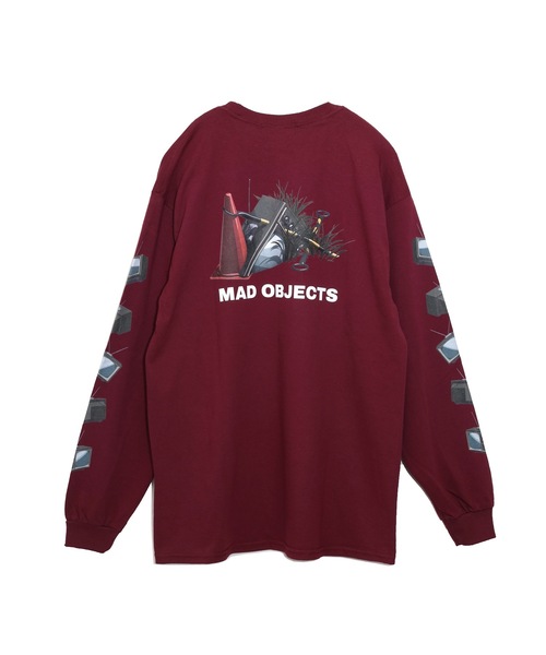 UNDERCOVER（アンダーカバー）の「MU1A9803（その他トップス・メンズ・ホワイト/ボルドー・LARGE/SMALL/X-LARGE/MEDIUM）」の3枚目の写真