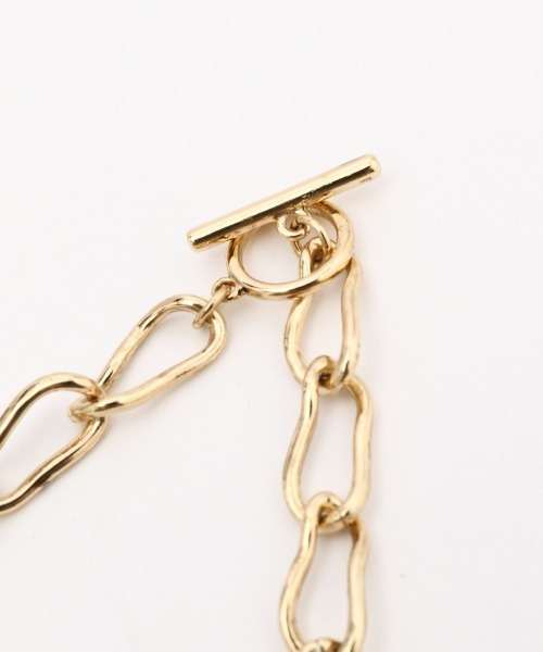 JEANASIS（ジーナシス）の「ハンドメイドチェーン・パールネックレス/950414（ネックレス・レディース・シルバー系その他/ゴールド系その他・FREE）」の4枚目の写真