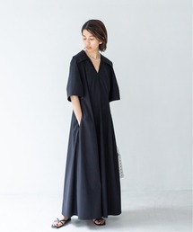 maison コットンナイロンフォルムワンピース◆