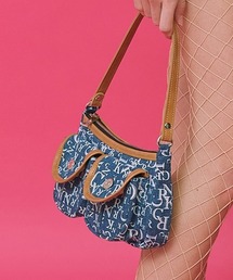 CRANK | 『CRANK/クランク』DENIM TWO POCKET HOBO BAG/デニムホーボーバッグ(ハンドバッグ)