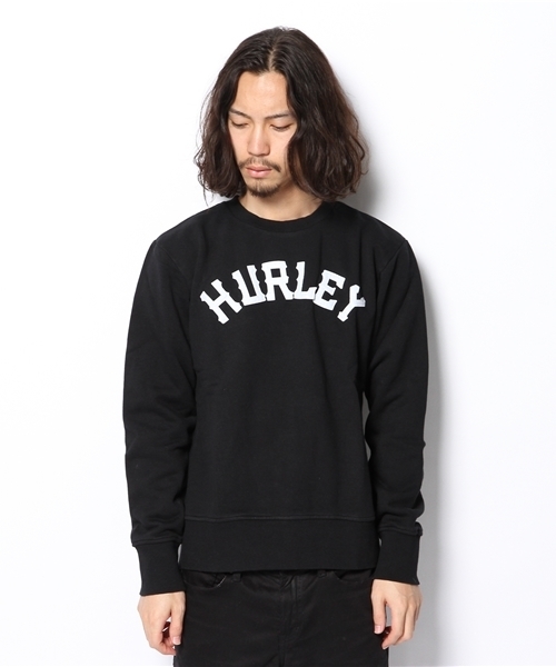 Hurley (ハーレー)の「PIRATE BLOCK CREW FLEECE(スウェット・メンズ・ブラック/ブラック系その他/グレー系その他/ヘザ-グレー/レッド系その他・MEDIUM/X-LARGE/LARGE/SMALL)」の10枚目の写真