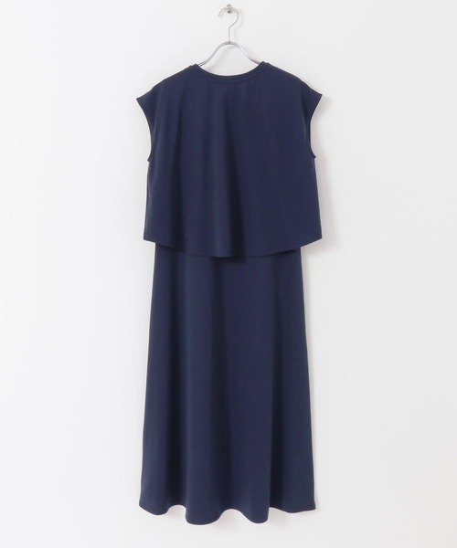 URBAN RESEARCH（アーバンリサーチ）の「マルチWAYカットソーワンピース（ワンピース・レディース・ライトグレー/ネイビー・FREE）」の18枚目の写真