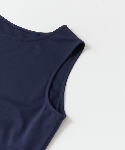 URBAN RESEARCH（アーバンリサーチ）の「マルチWAYカットソーワンピース（ワンピース・レディース・ライトグレー/ネイビー・FREE）」の11枚目の写真