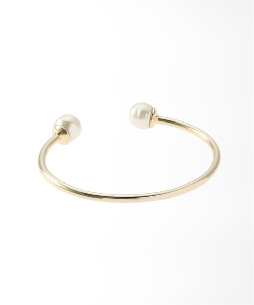 Spick & Span（スピックアンドスパン）の「Spick & Spanパールバングル（バングル/リストバンド・レディース・シルバー/ゴールド・FREE）」の3枚目の写真