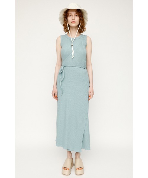 SLY（スライ）の「2PIECE CUT WRAP OP ２ピース ワンピース（ワンピース・レディース・ベージュ/ライトブルー・FREE）」の12枚目の写真