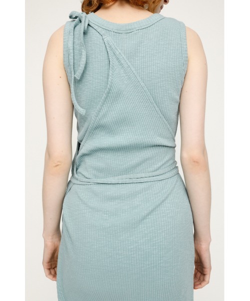 SLY（スライ）の「2PIECE CUT WRAP OP ２ピース ワンピース（ワンピース・レディース・ベージュ/ライトブルー・FREE）」の16枚目の写真