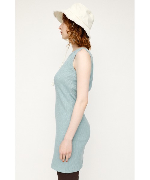 SLY（スライ）の「2PIECE CUT WRAP OP ２ピース ワンピース（ワンピース・レディース・ベージュ/ライトブルー・FREE）」の21枚目の写真