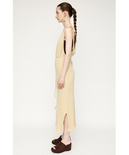 SLY（スライ）の「2PIECE CUT WRAP OP ２ピース ワンピース（ワンピース・レディース・ベージュ/ライトブルー・FREE）」の9枚目の写真