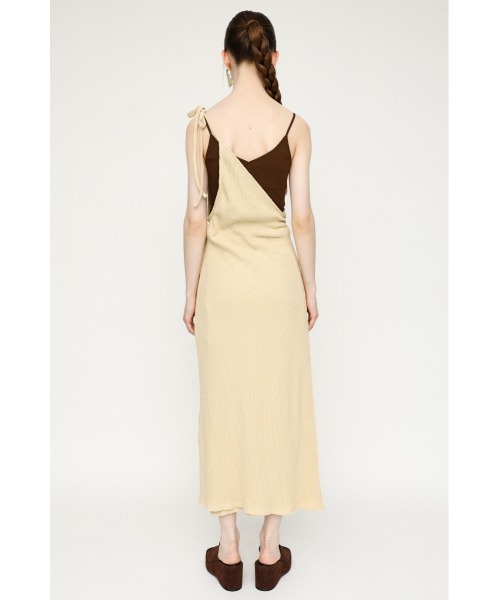 SLY（スライ）の「2PIECE CUT WRAP OP ２ピース ワンピース（ワンピース・レディース・ベージュ/ライトブルー・FREE）」の10枚目の写真