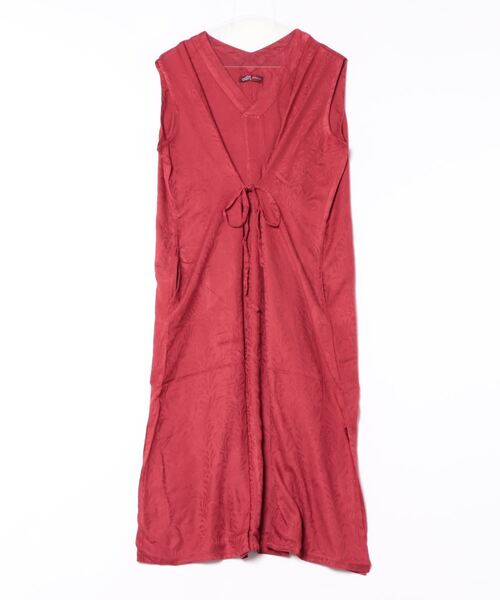 カヤ（カヤ）の「【カヤ】菊薫るワンピース（ワンピース・レディース・グリーン/スミクロ/レッド/ブルー/グレー/ネイビー/ライトパープル・FREE）」の7枚目の写真