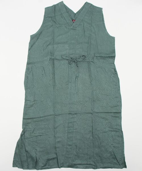 カヤ（カヤ）の「【カヤ】菊薫るワンピース（ワンピース・レディース・グリーン/スミクロ/レッド/ブルー/グレー/ネイビー/ライトパープル・FREE）」の17枚目の写真