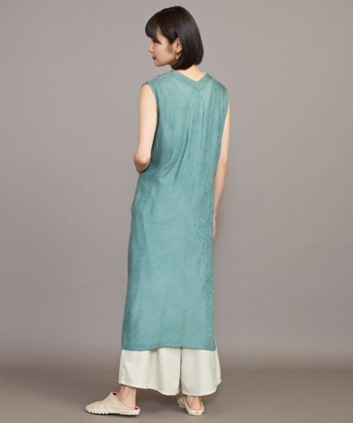 カヤ（カヤ）の「【カヤ】菊薫るワンピース（ワンピース・レディース・グリーン/スミクロ/レッド/ブルー/グレー/ネイビー/ライトパープル・FREE）」の19枚目の写真