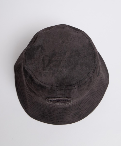 WEGO（ウィゴー）の「WEGO/タイダイロゴバケットハット（ハット・レディース・ブラック/ブラウン・FREE）」の8枚目の写真