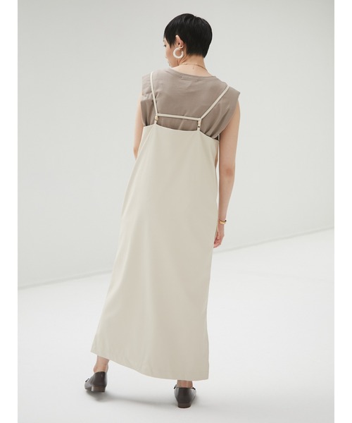 armonia(アルモニーア)の「armonia・フェイクレザーワンピース*(ワンピース・レディース・ミント/アイボリー・FREE)」の5枚目の写真