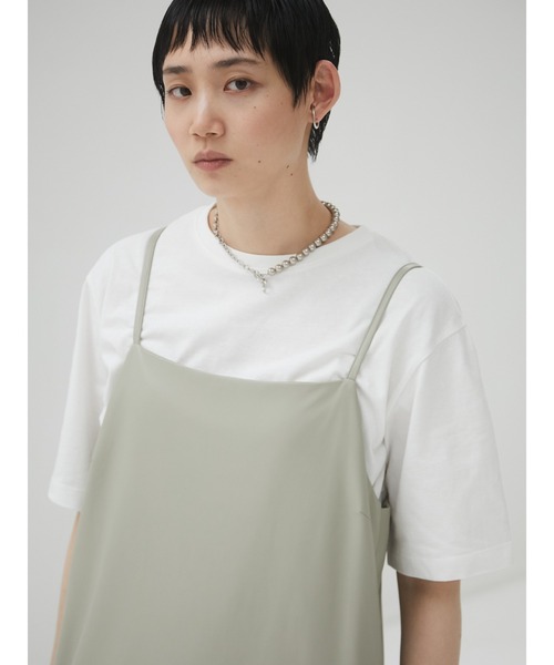 armonia(アルモニーア)の「armonia・フェイクレザーワンピース*(ワンピース・レディース・ミント/アイボリー・FREE)」の16枚目の写真