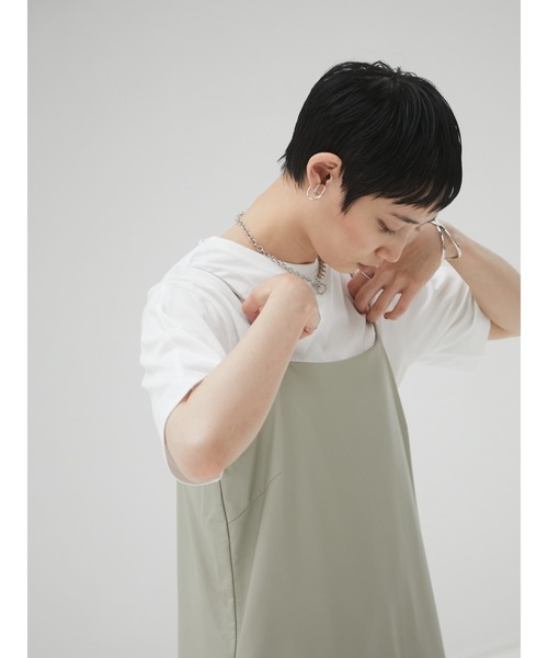 armonia(アルモニーア)の「armonia・フェイクレザーワンピース*(ワンピース・レディース・ミント/アイボリー・FREE)」の17枚目の写真