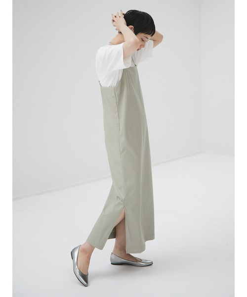 armonia(アルモニーア)の「armonia・フェイクレザーワンピース*(ワンピース・レディース・ミント/アイボリー・FREE)」の3枚目の写真