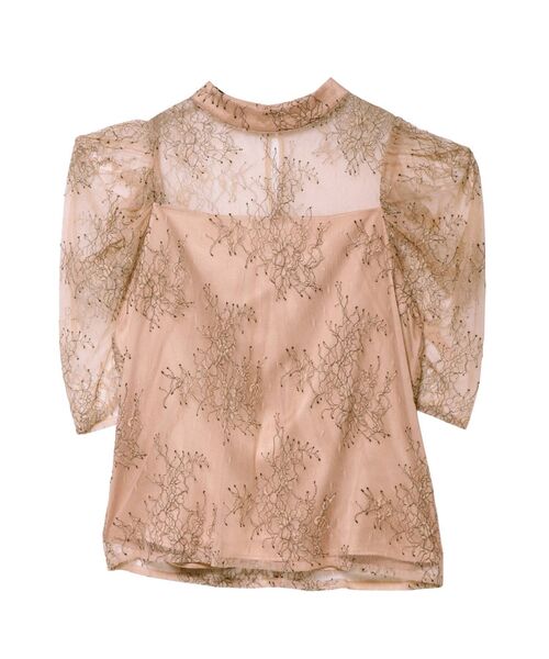 LAGUNAMOON（ラグナムーン）の「ショルダータックレースブラウス（シャツ/ブラウス・レディース・ホワイト/ブラック/ブラウン・FREE）」の14枚目の写真