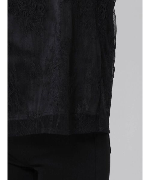 LAGUNAMOON（ラグナムーン）の「ショルダータックレースブラウス（シャツ/ブラウス・レディース・ホワイト/ブラック/ブラウン・FREE）」の17枚目の写真